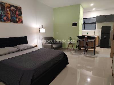 Apartamento de 1 alcoba en venta en Laureles, Medellín, 37 m² · foto 9 de 11