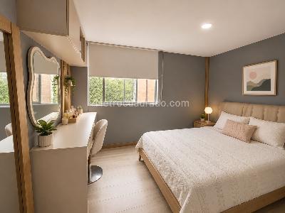 Apartamento de 4 alcobas en venta en Aves Maria, Sabaneta, 107 m² · foto 4 de 9