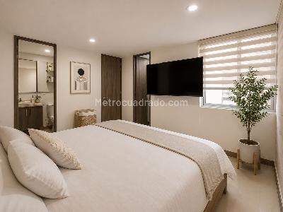 Apartamento de 4 alcobas en venta en Aves Maria, Sabaneta, 107 m² · foto 6 de 9