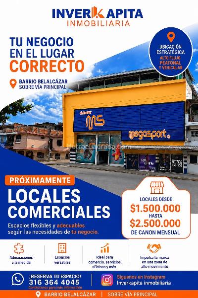 Local Comercial en Arriendo, Belalcazar, Cali - Ansicht 2