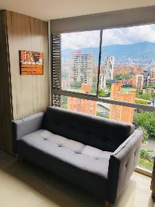 Apartamento de 1 alcoba en venta en La Frontera, Medellín, 31 m² · foto 5 de 12