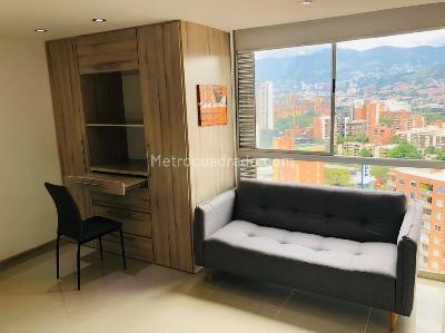 Apartamento de 1 alcoba en venta en La Frontera, Medellín, 31 m² · foto 9 de 12