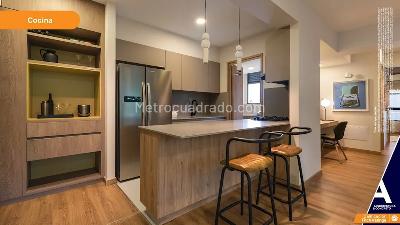 Apartamento de 2 alcobas en venta en Guayabal, Medellín, 58 m² · foto 5 de 20
