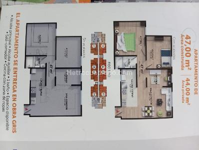 Apartamento de 3 alcobas en venta en Perdomo Alto, Bogotá, 47 m² · foto 10 de 10