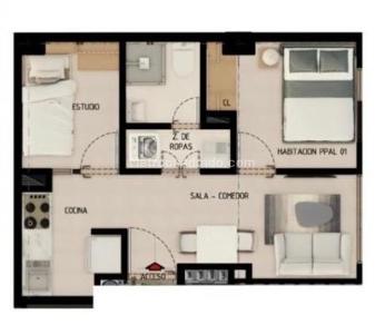 Apartamento en venta en Villa Paula, Itagüí · foto 12 de 12