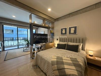 Apartamento de 1 alcoba en arriendo en Ciudad Del Rio, Medellín, 39 m² · foto 7 de 19