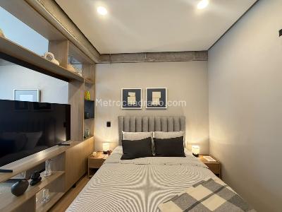 Apartamento de 1 alcoba en arriendo en Ciudad Del Rio, Medellín, 39 m² · foto 8 de 19