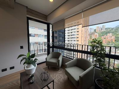 Apartamento de 1 alcoba en arriendo en Ciudad Del Rio, Medellín, 54 m² · foto 5 de 17