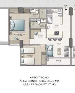 Apartamento en venta en Ciudad Del Rio, Medellín · foto 2 de 11
