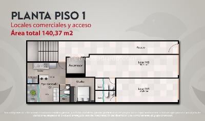 Apartamento de 1 alcoba en venta en Restrepo Naranjo, Sabaneta, 41 m² · foto 13 de 20