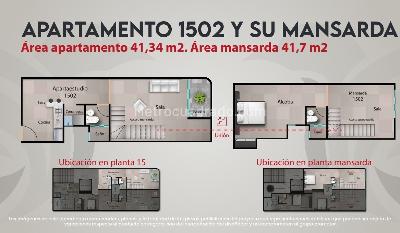Apartamento de 1 alcoba en venta en Restrepo Naranjo, Sabaneta, 41 m² · foto 17 de 20