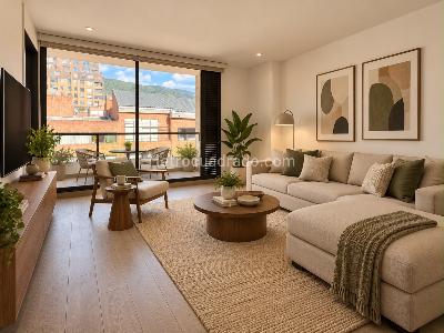 Apartamento de 1 alcoba en venta en Parque Del Virrey, Bogotá, 82 m² · foto 3 de 14