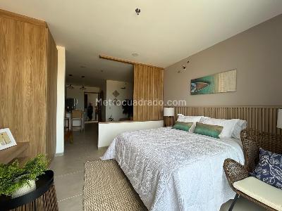 Apartamento de 1 alcoba en venta en Isla De Baru, Cartagena, 42 m² · foto 3 de 4