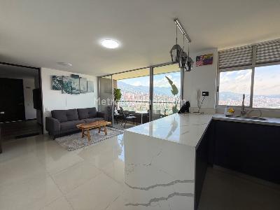 Apartamento de 2 alcobas en venta en Alto De Las Palmas, Medellín, 77 m² · foto 2 de 14