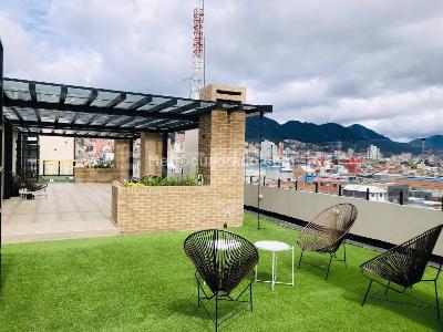 Apartamento de 1 alcoba en arriendo en Los Alcazares, Bogotá, 24 m² · foto 8 de 16
