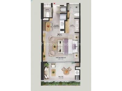 Apartamento en venta en Pozos Colorados Santa Marta, Santa Marta · foto 11 de 12