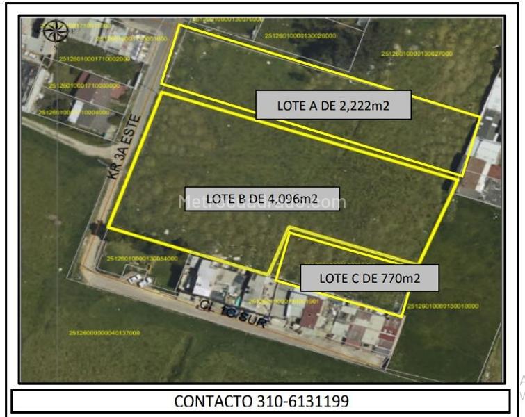 Lote en Venta, GRAN COLOMBIA, Cajicá - Vista 3