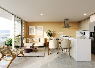 Apartamento de 1 alcoba en venta en San José, Sabaneta, 51 m² · foto 3 de 8