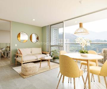 Apartamento de 1 alcoba en venta en San José, Sabaneta, 51 m² · foto 4 de 8