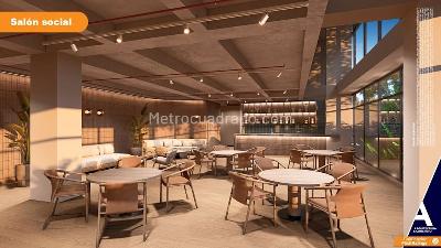 Apartamento de 1 alcoba en venta en Noel, Medellín, 56 m² · foto 8 de 17