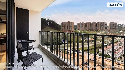 Apartamento de 2 alcobas en venta en Barro Blanco, Rionegro, 58 m² · foto 6 de 16