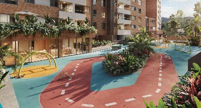 Apartamento de 3 alcobas en venta en Santa Fé, Medellín, 67 m² · foto 10 de 10