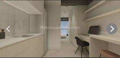 Apartaestudio en venta en Chapinero Occidental, Bogotá, 24 m² · foto 3 de 6