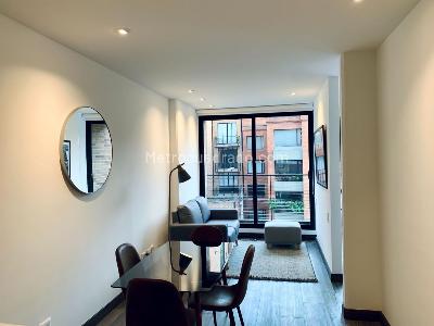 Apartamento de 1 alcoba en venta en Chico, Bogotá, 48 m² · foto 5 de 5