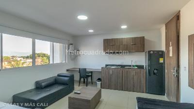 Apartaestudio en venta en La Flora, Cali, 40 m² · foto 2 de 20