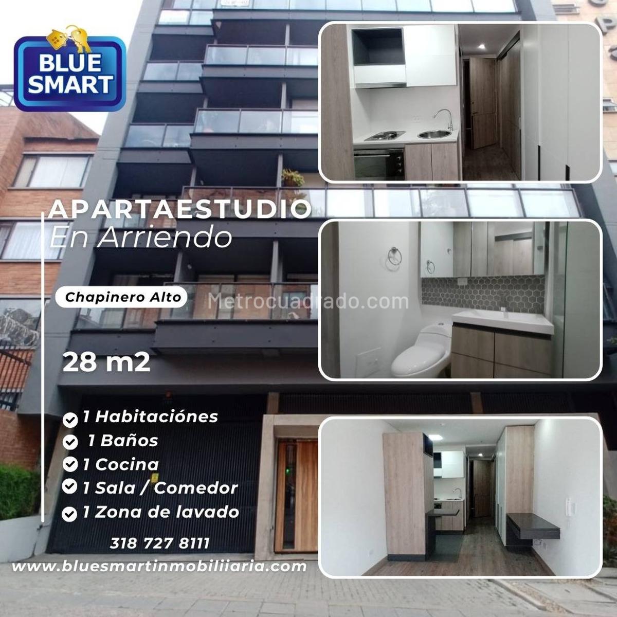 Apartaestudio en Arriendo  Chapinero Central