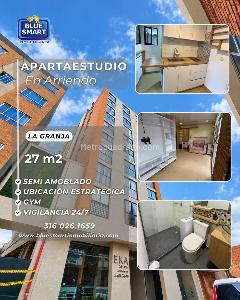 Apartaestudio en Arriendo, La Granja, Bogotá D.C. en La Granja