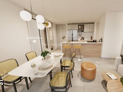 Apartaestudio en venta en Poblado Ciudad Del Rio, Medellín, 50 m² · foto 2 de 10