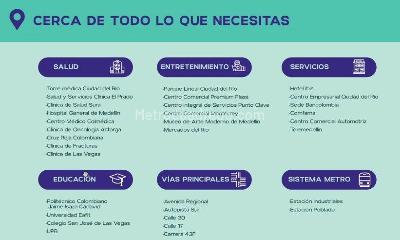 Apartaestudio en venta en Poblado Ciudad Del Rio, Medellín, 50 m² · foto 10 de 10