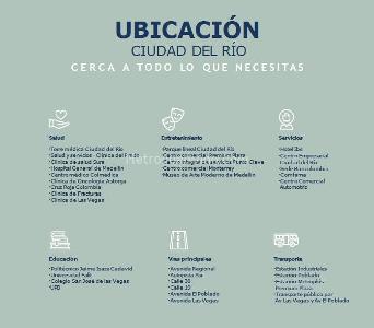 Apartamento de 2 alcobas en venta en Poblado Ciudad Del Rio, Medellín, 65 m² · foto 15 de 16