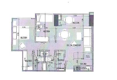 Apartamento de 2 alcobas en venta en Ciudad Del Rio, Medellín, 64 m² · foto 2 de 13