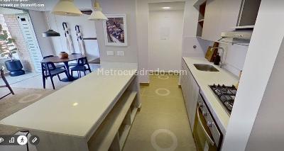 Apartamento de 2 alcobas en venta en Ciudad Del Rio, Medellín, 64 m² · foto 5 de 13