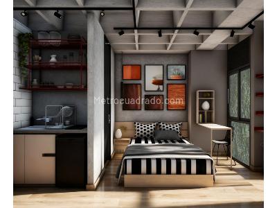 Apartaestudio en venta en La Ladera, Sabaneta, 54 m² · foto 5 de 9