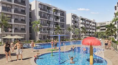 Apartaestudio en venta en Serena Del Mar, Cartagena, 48 m² · foto 4 de 19