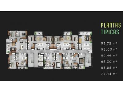 Apartamento de 1 alcoba en venta en Zaratoga, Sabaneta, 68 m² · foto 9 de 10