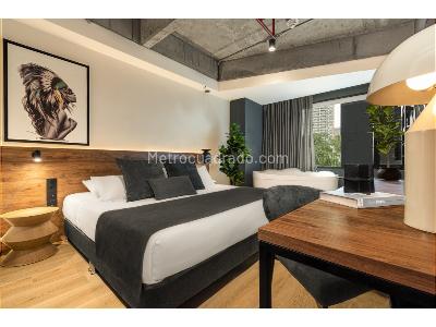 Apartaestudio en venta en El Poblado, Medellín, 25 m² · foto 3 de 8