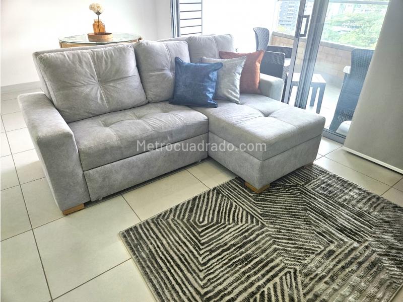 Apartamento Amoblado en Arriendo de 2 Alcobas en Loma del Chocho, Envigado - 8