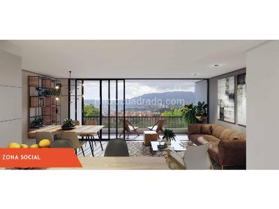 Apartamento de 2 alcobas en venta en Laureles, Medellín, 67 m² · foto 3 de 17