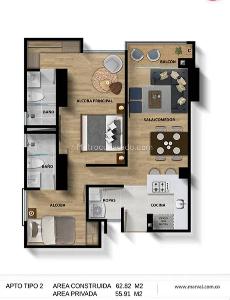 Apartamento en venta en Ciudad La Salle, Bogotá · foto 15 de 20