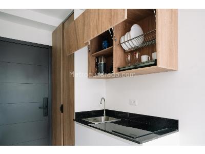Apartamento de 1 alcoba en arriendo en Chico, Bogotá, 17 m² · foto 5 de 13