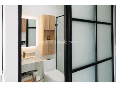 Apartamento de 1 alcoba en arriendo en Chico, Bogotá, 17 m² · foto 7 de 13