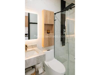 Apartamento de 1 alcoba en arriendo en Chico, Bogotá, 17 m² · foto 8 de 13