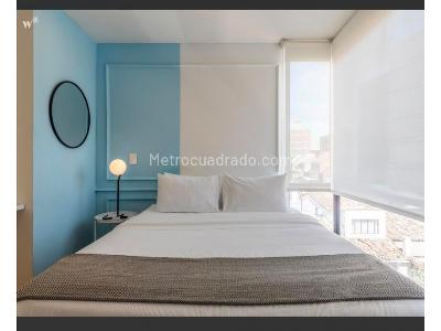 Apartaestudio en arriendo en Santa Paula, Bogotá, 27 m² · foto 2 de 18
