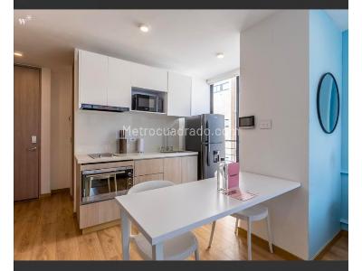Apartaestudio en arriendo en Santa Paula, Bogotá, 27 m² · foto 7 de 18