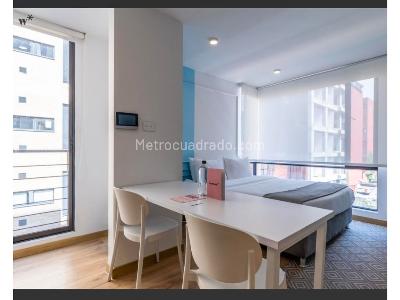 Apartaestudio en arriendo en Santa Paula, Bogotá, 27 m² · foto 8 de 18