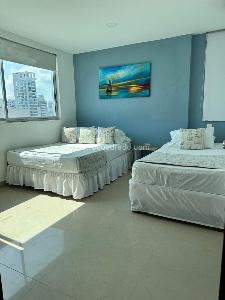 Apartamento de 2 alcobas en venta en Bocagrande, Cartagena, 79 m² · foto 11 de 13